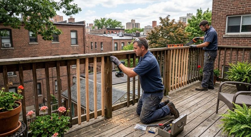 Patio Railing Repair Service