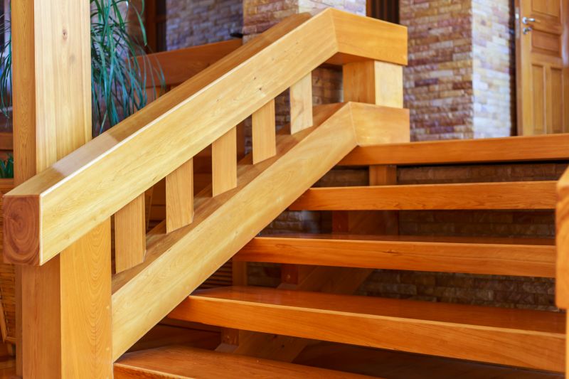 Finished Wooden Stairs